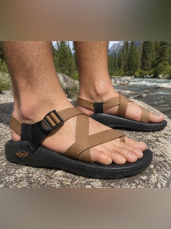 Chaco Other - Chaco Z1 Classic Sporty Strappy Sandals Rust Brown Black Hiking Rafting M10